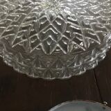 Vintage moulded glass ceiling 29cm
