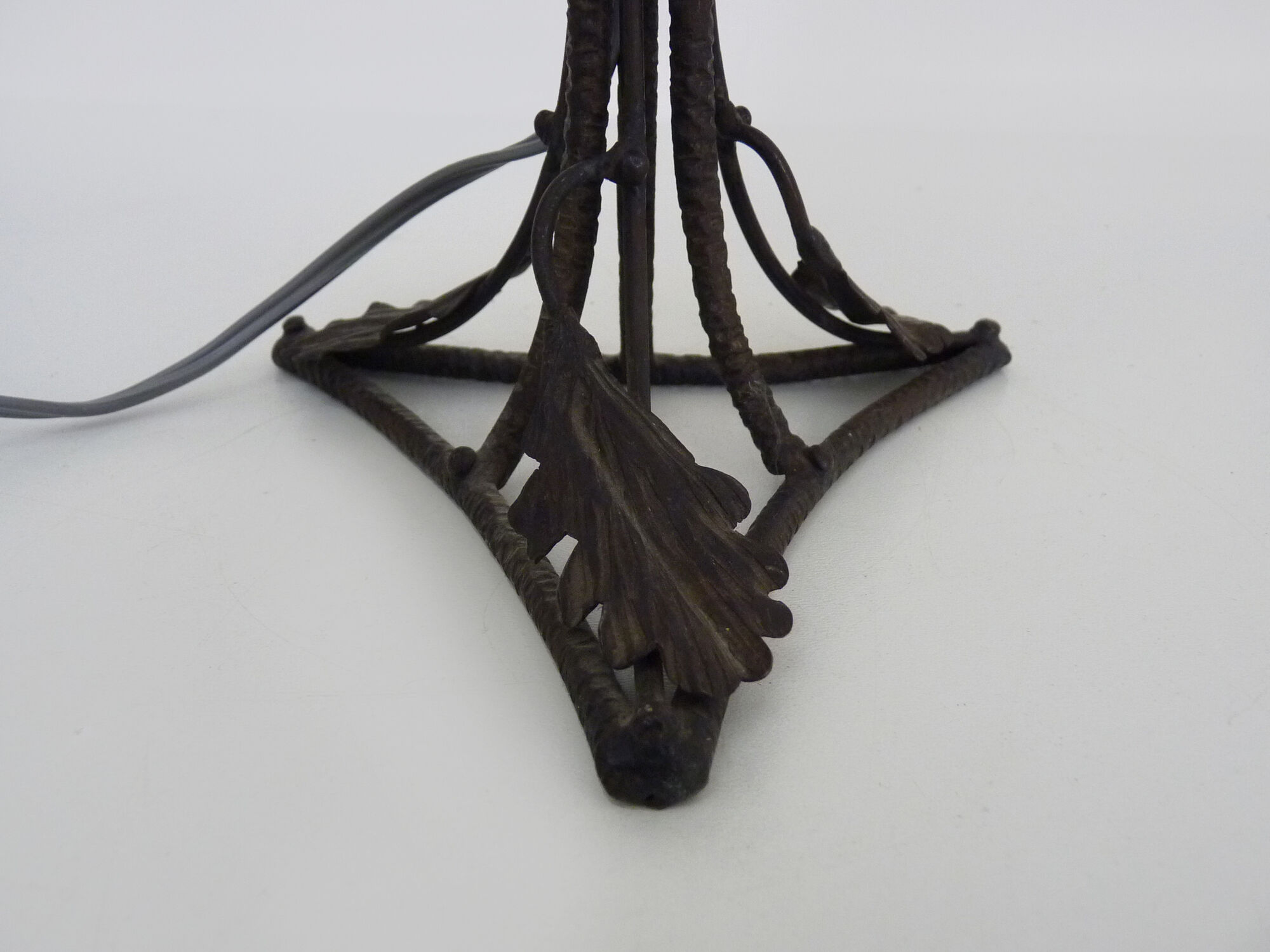 Vintage Art Deco desk lamp by Muller Frères Lunéville, 1930s