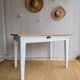 Rectangular wooden dining table - 4/6 people