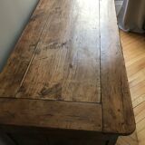 Buffet en bois ancien style campagne