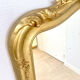 Large gold mirror in Louis XV style - 130 x 90 cm