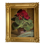 Still life with cyclamens