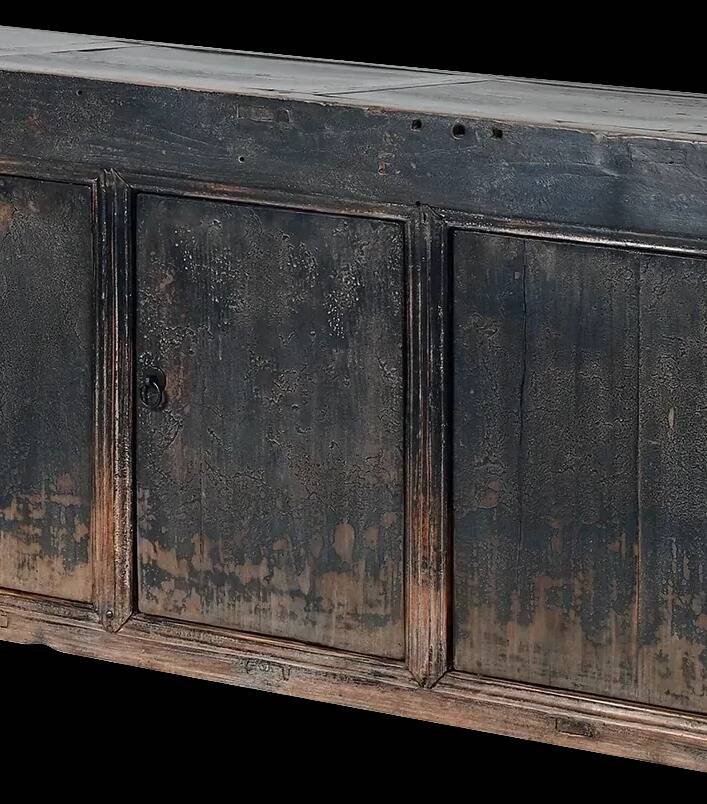 Qingdao - Antique Chinese buffet in solid elm number 1