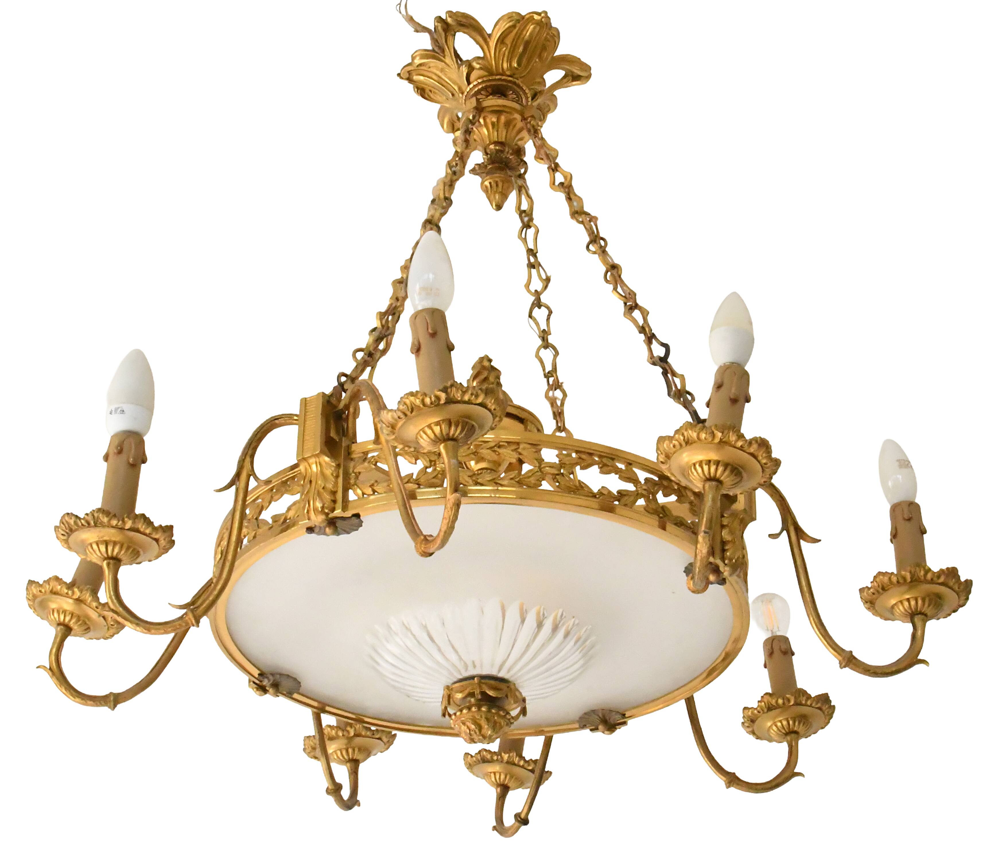 Louis XVI style chandelier