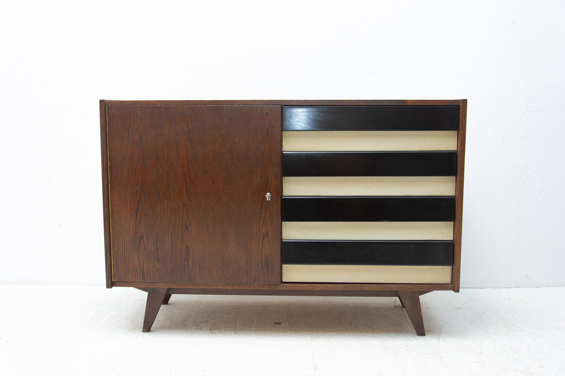 Mid century chest of drawers U-458 by Jiri Jiroutek, Czechoslovakia, 1960´s