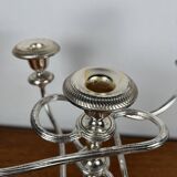 Original silver-plated candlestick with twisted arm, 1980