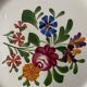 Set of 8 flat plates in Sarreguemines earthenware, model "Rusticana"