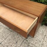 Vintage chest of drawers spindle feet