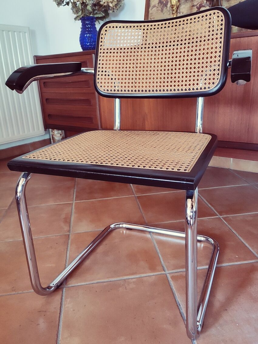 Fauteuil cesca B64 par Marcel Breuer 1970