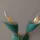 Double vintage Italian wall light 1950s