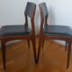 Lot de chaises scandinaves