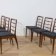Chaises de salle à manger en teck modernes du milieu du siècle de McIntosh, Royaume-Uni, années 1960,