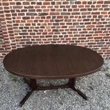 Scandinavian design oval dining table