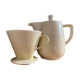 Melita coffee maker with its coffee filter