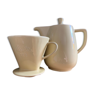 Cafetière Melita avec son filtre à café