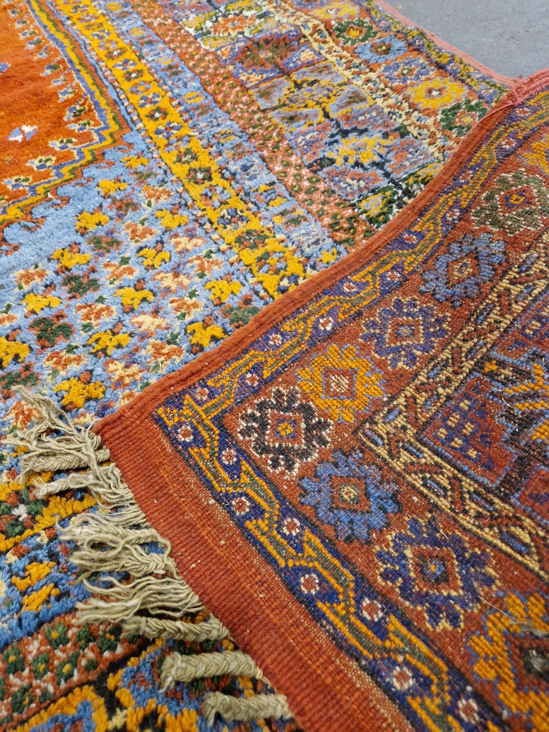Antique carpet