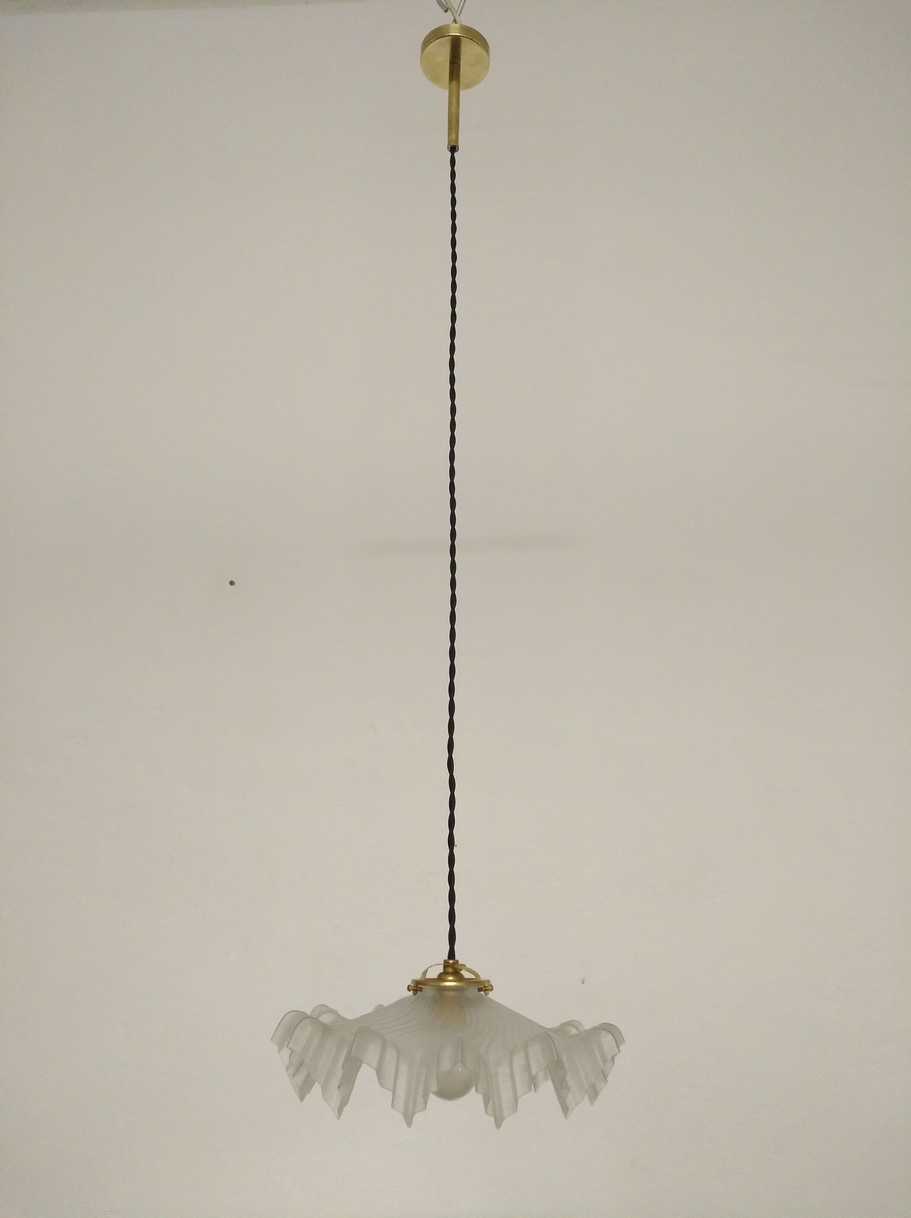 Art Nouveau lace or petticoat hanging