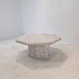 Table basse en pierre années 1980