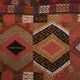 Vintage Turkish kilim, handwoven, 137x316 cm.