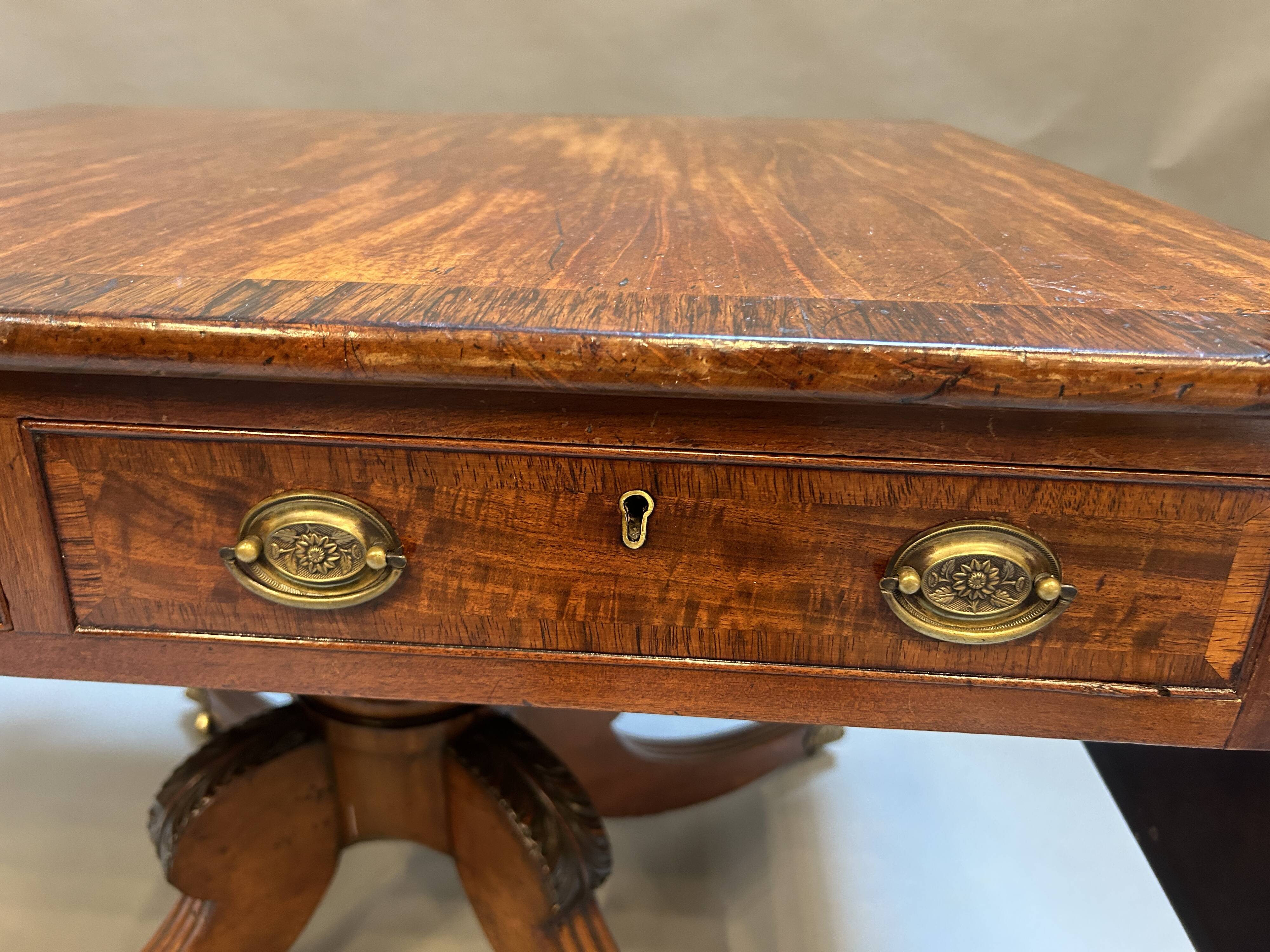 George IV Mahogany sofa Table