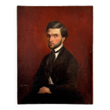 Oil portrait on canvas, 1842