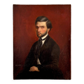 Oil portrait on canvas, 1842