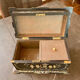 Old asian tea box box mother-of-pearl and wood xixth