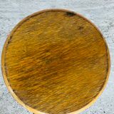 Vintage wood and metal stool circa 60's