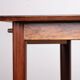 Danish extendable desk, Rosewood and Brass, model OS 51, Arne Vodder.