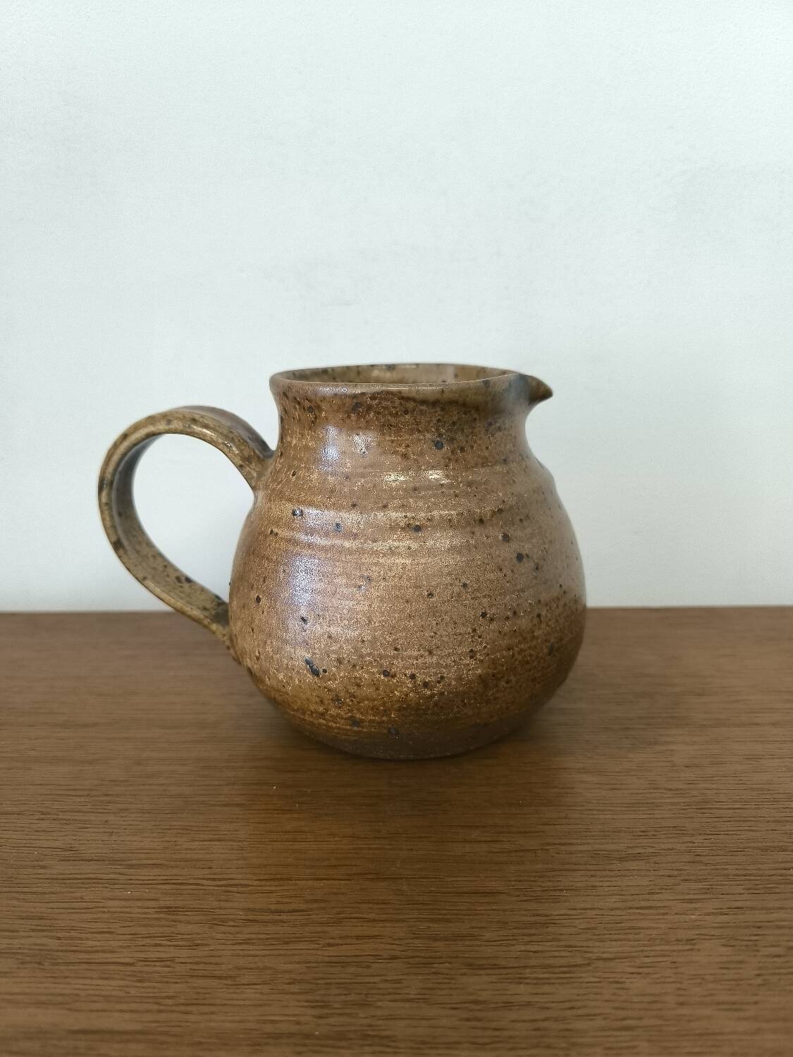 Crespel Bretagne pottery stoneware pitcher