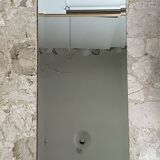 Large antique beveled mirror 54x153cm