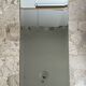 Large antique beveled mirror 54x153cm