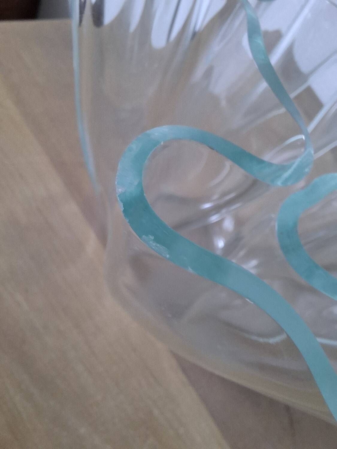 Guzzini 70's "handkerchief" vase