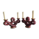 Pair of ceramic candelabra from Vallauris, circa 1950