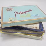 Set of 4 old cigarette boxes