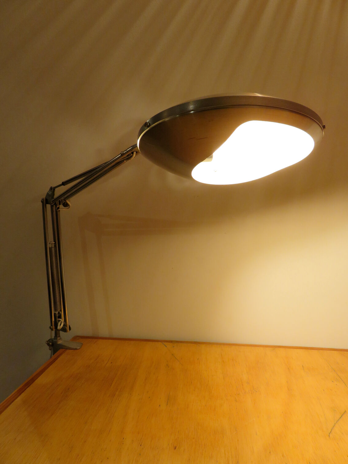 Lampe articulée Spoutink argent