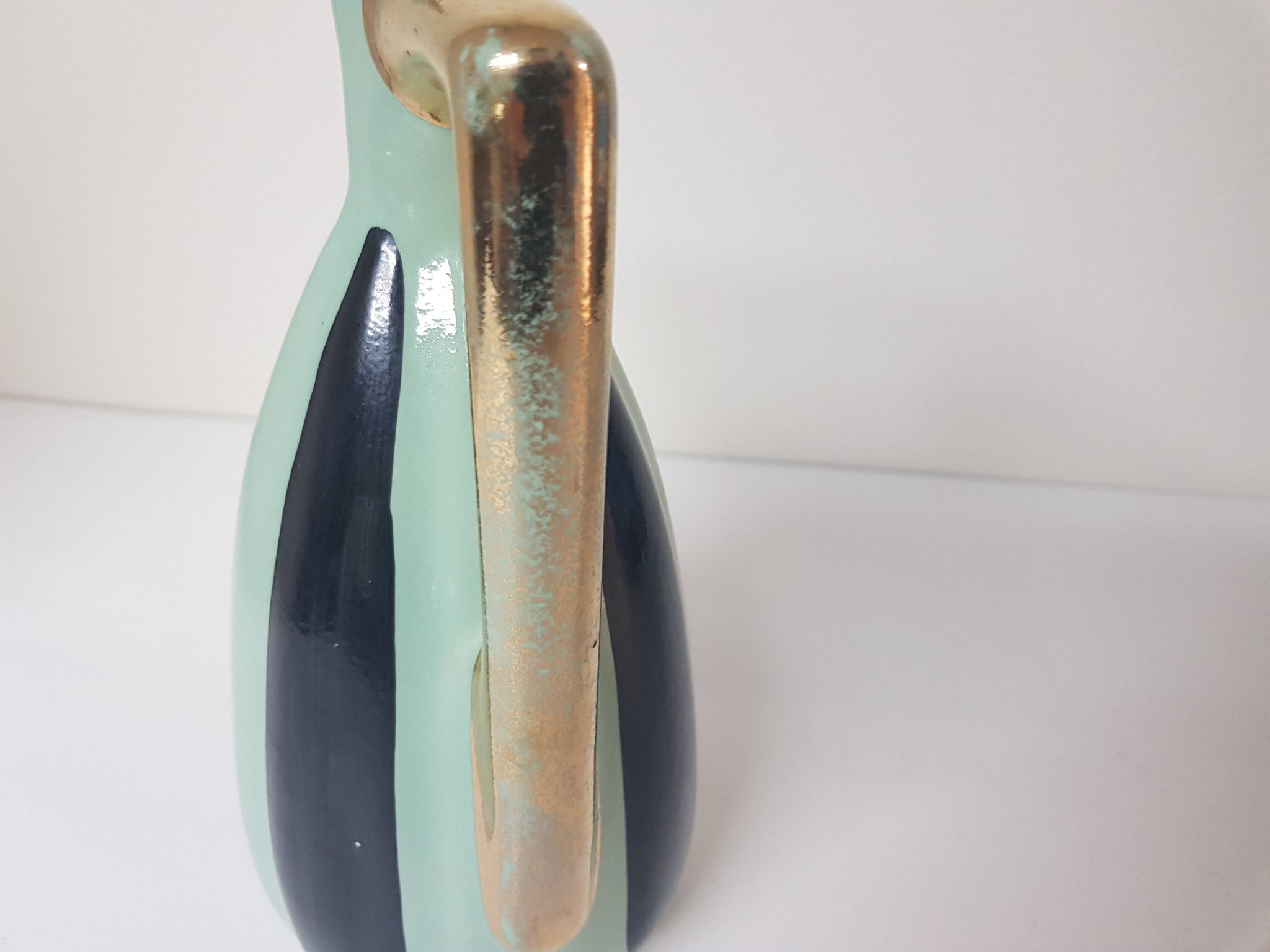 Pichet, vase en céramique - Signé Saint Uzé - Années 40