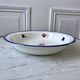 Hollow dish digoin sarreguemines model "mary-lou" years 30-40