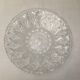 Cut crystal fruit bowl basket centerpiece vintage dish 33cm