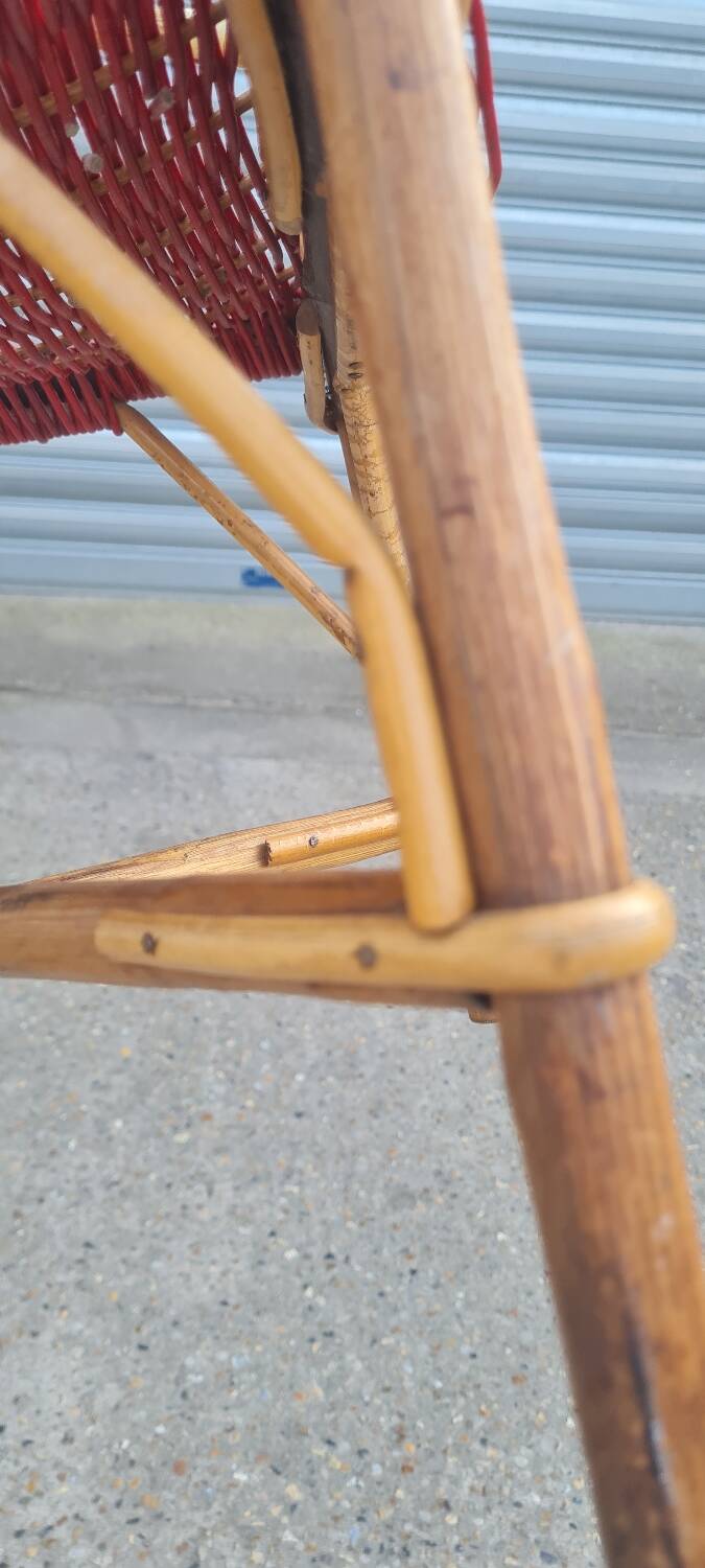 Children's rattan chair