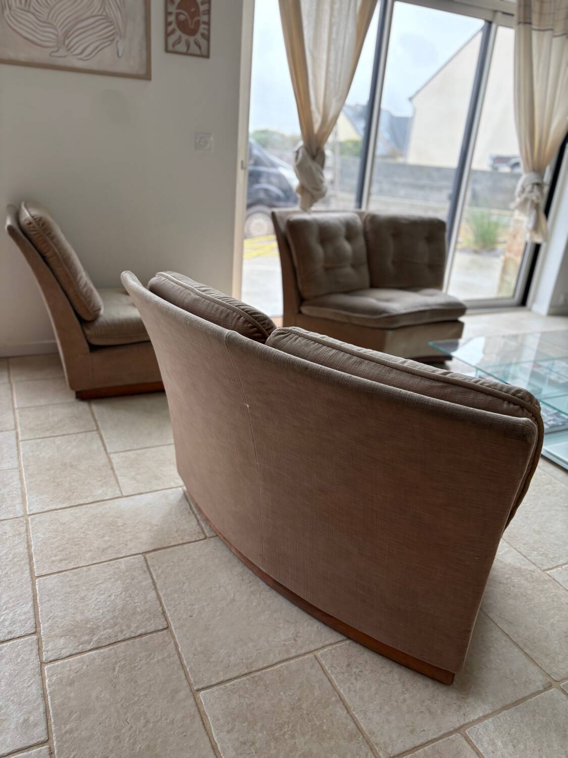 Modular armchair Roche Bobois 1970