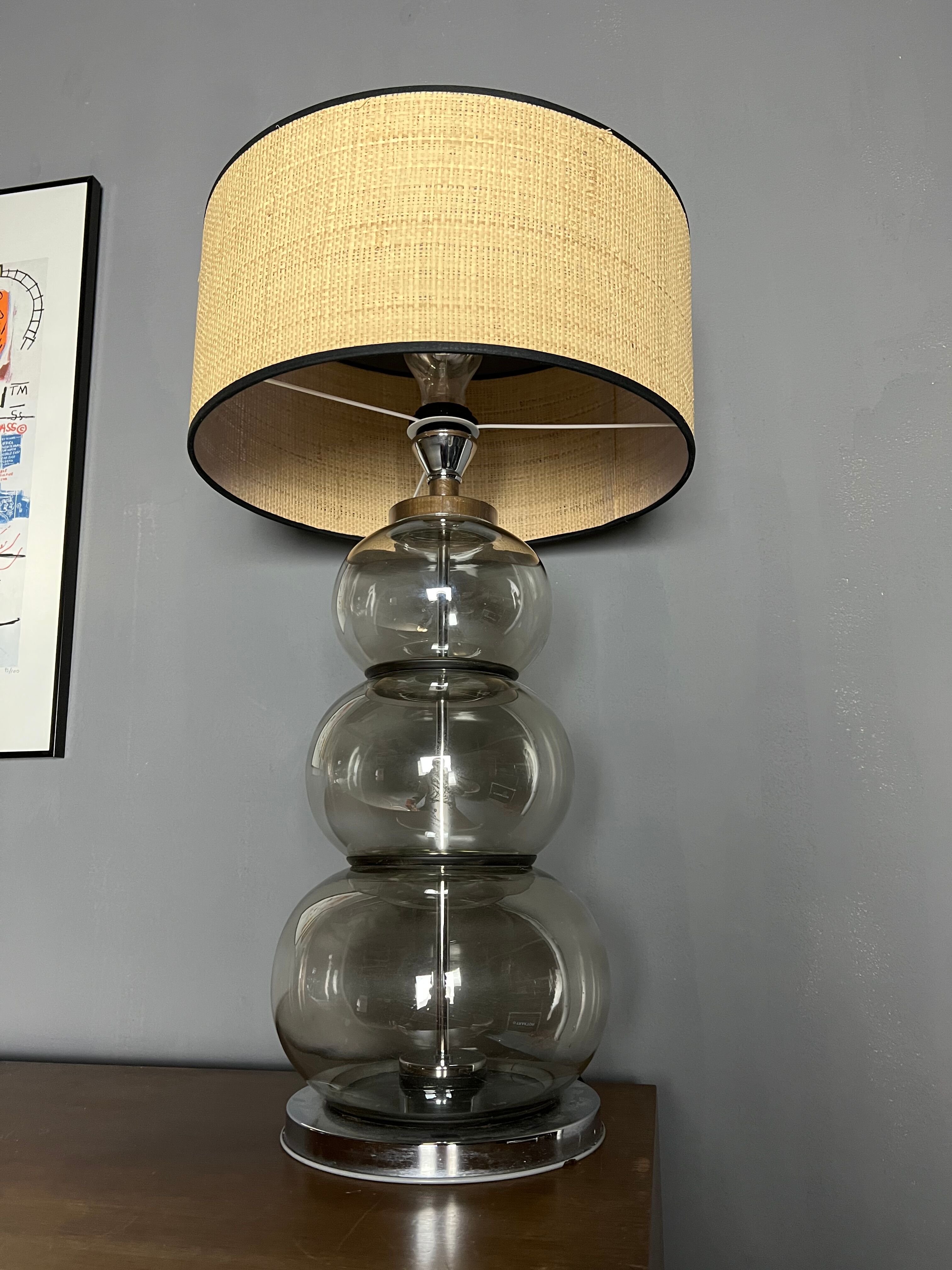 Lampe Richard Essig en verre soufflé