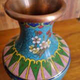 Vase cloisonné fleurs de cerisier