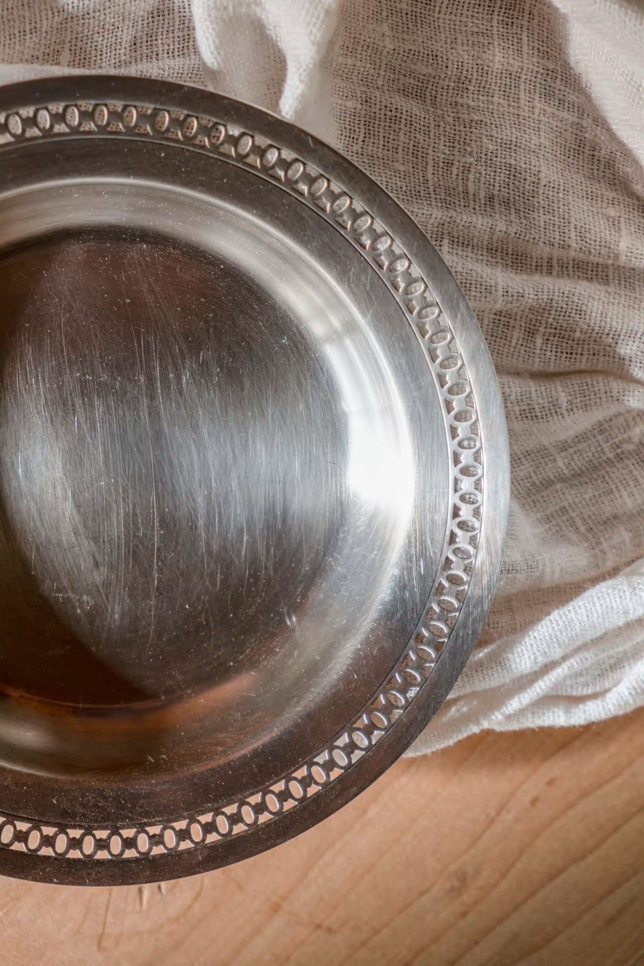 Metal catch-all tray "Agathe"