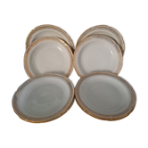 Lot de 8 assiettes creuses