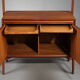 Modular bookcase coffered teak, Danish labour