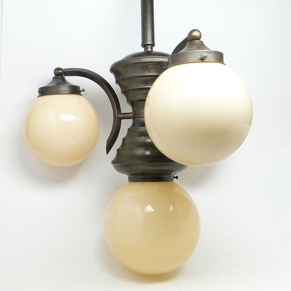 Art Deco chandelier, Czechoslovakia, 1920s