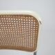 Italian tubular frame and cane Cesca Chair, 1970s