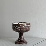 Ceramic footed cup