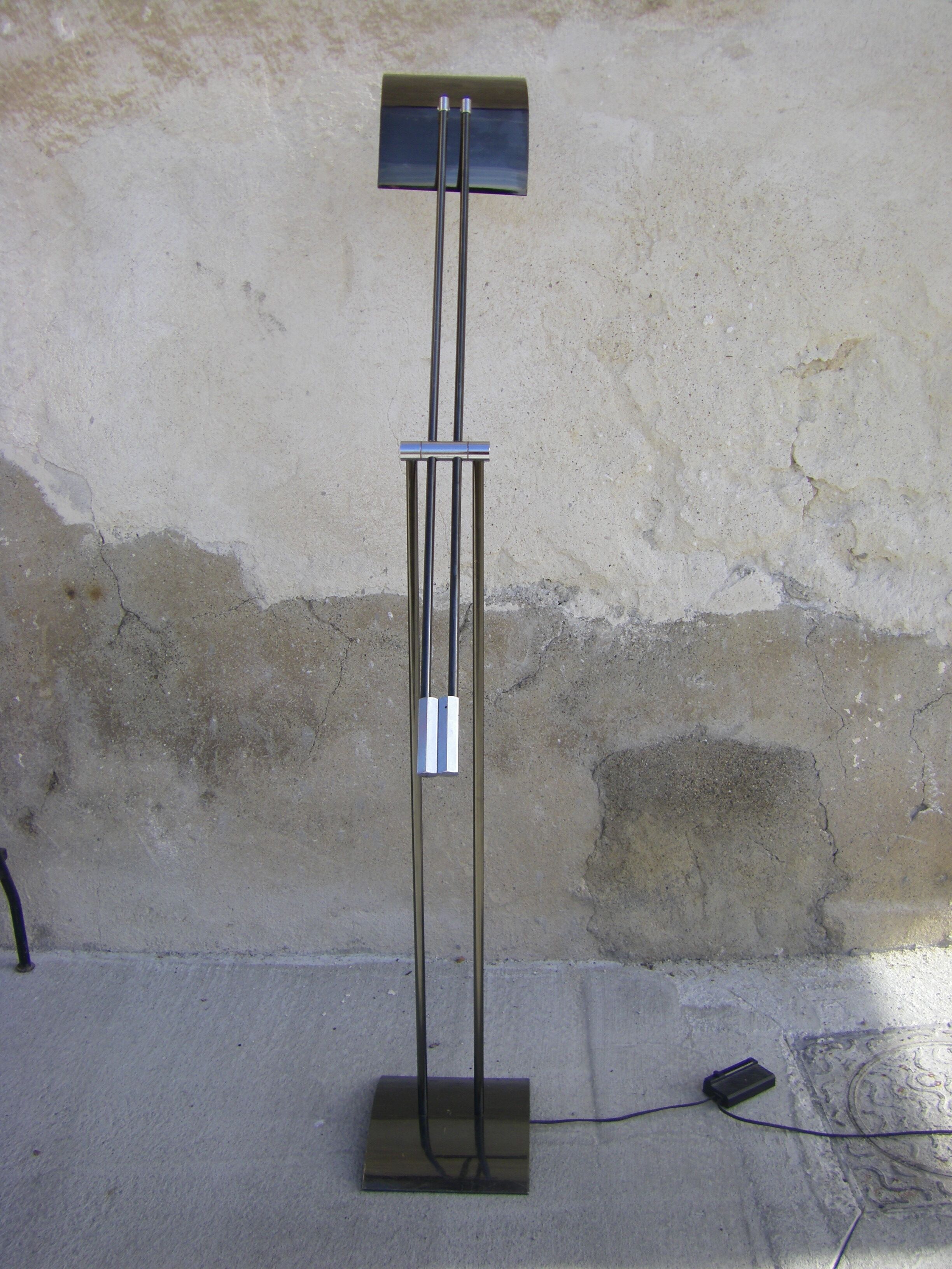 Vintage living room floor lamp